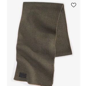 NWT Men’s Cole Haan Brown Herringbone Scarf